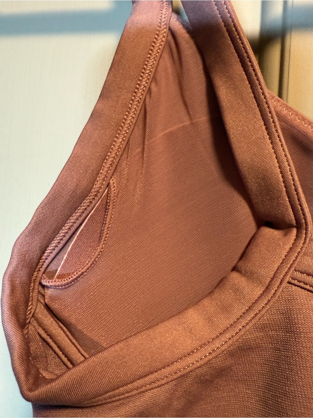 PINK Victoria's Secret Mauve Padded Longline Bralette - Picture 4 of 4